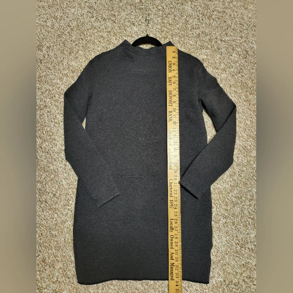 Lululemon Heathered Black City Bound Dress Size 6 - Picture 9 of 14